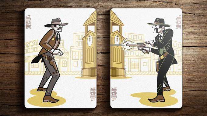 PlayingCardDecks.com-Wild West Bicycle Playing Cards