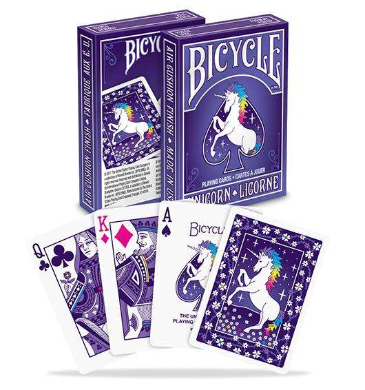 PlayingCardDecks.com-Unicorn Bicycle Playing Cards