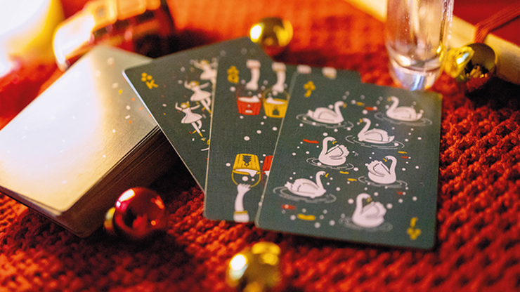 PlayingCardDecks.com-12 Days of Xmas (no seal) Playing Cards USPCC