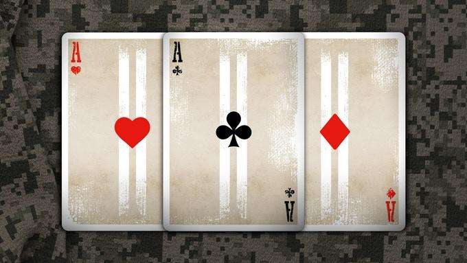 PlayingCardDecks.com-Military Pin-Up Playing Cards NPCC