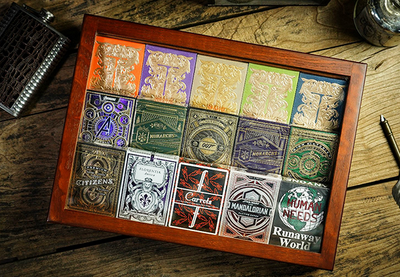 PlayingCardDecks.com-15 Deck Luxury Wooden Storage Box