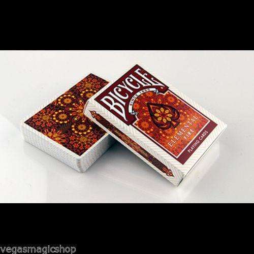 PlayingCardDecks.com-Elemental Fire Bicycle Playing Cards