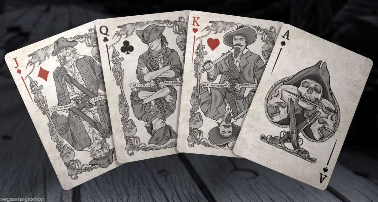 Pirate Seven Seas Playing Cards Deck USPCC – PlayingCardDecks.com