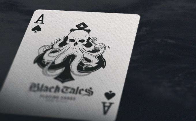 PlayingCardDecks.com-Black Tales Playing Cards USPCC