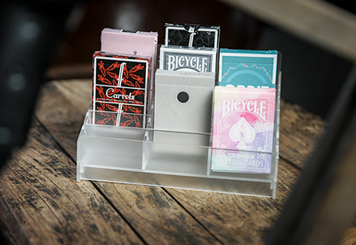 PlayingCardDecks.com-18 Deck Acrylic Playing Card Display