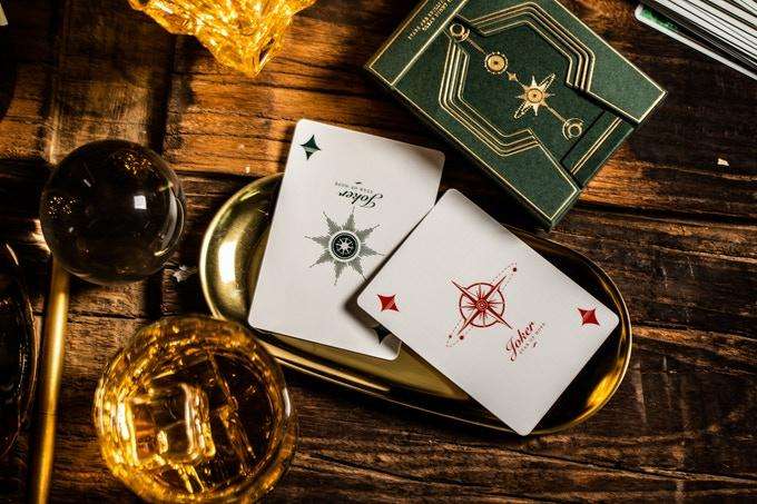 PlayingCardDecks.com-Esther Star Deluxe 2 Deck Set (Classic & Deluxe) Playing Cards USPCC