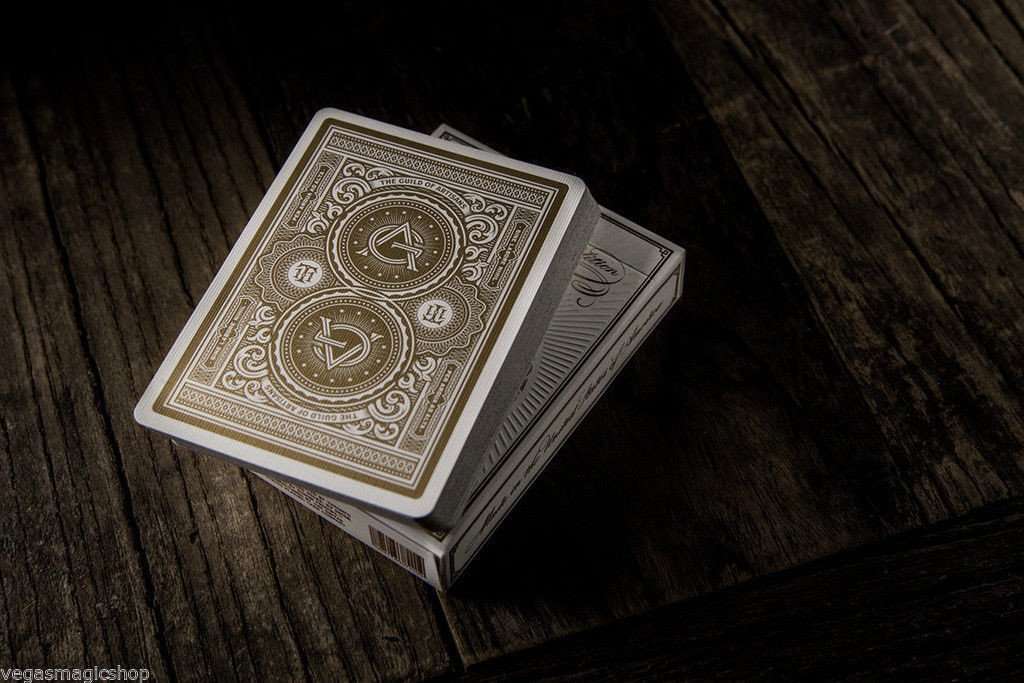 PlayingCardDecks.com-Artisan White Playing Cards USPCC