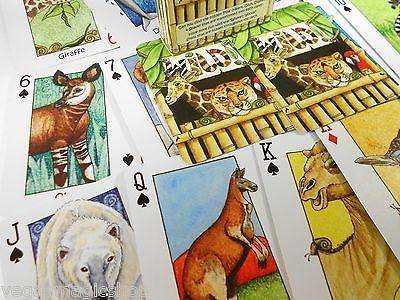 PlayingCardDecks.com-Wild Playing Cards Hidden Seek-N-Find Animals Deck