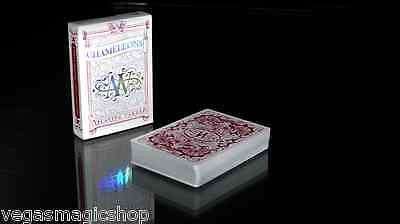 PlayingCardDecks.com-Chameleons Red Playing Cards Deck