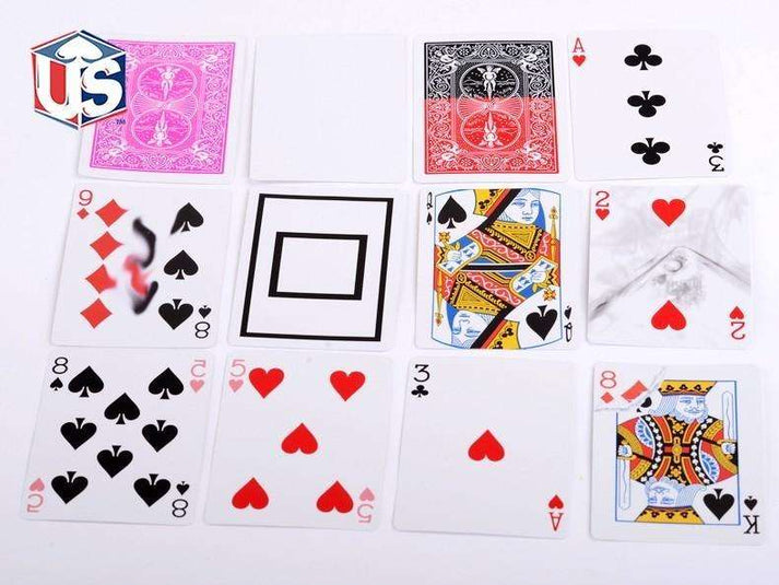 Super Gaff Bicycle Playing Cards Blue & Red