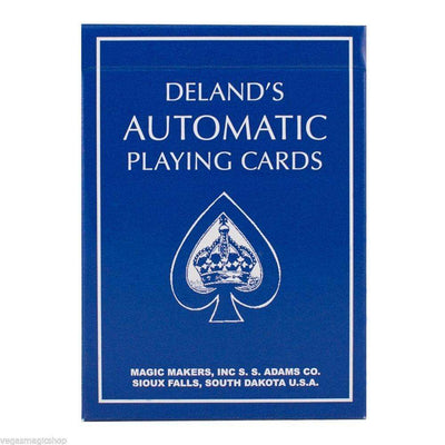 PlayingCardDecks.com-Blue Deland's Automatic Playing Cards Deck
