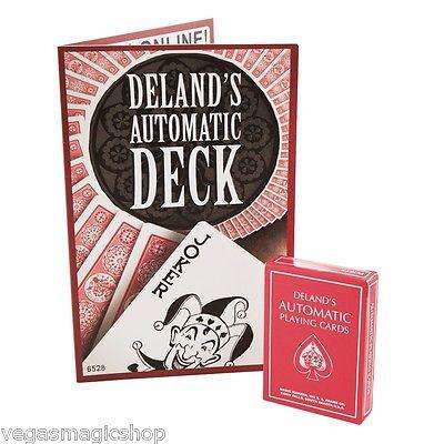 PlayingCardDecks.com-Red Deland's Automatic Playing Cards