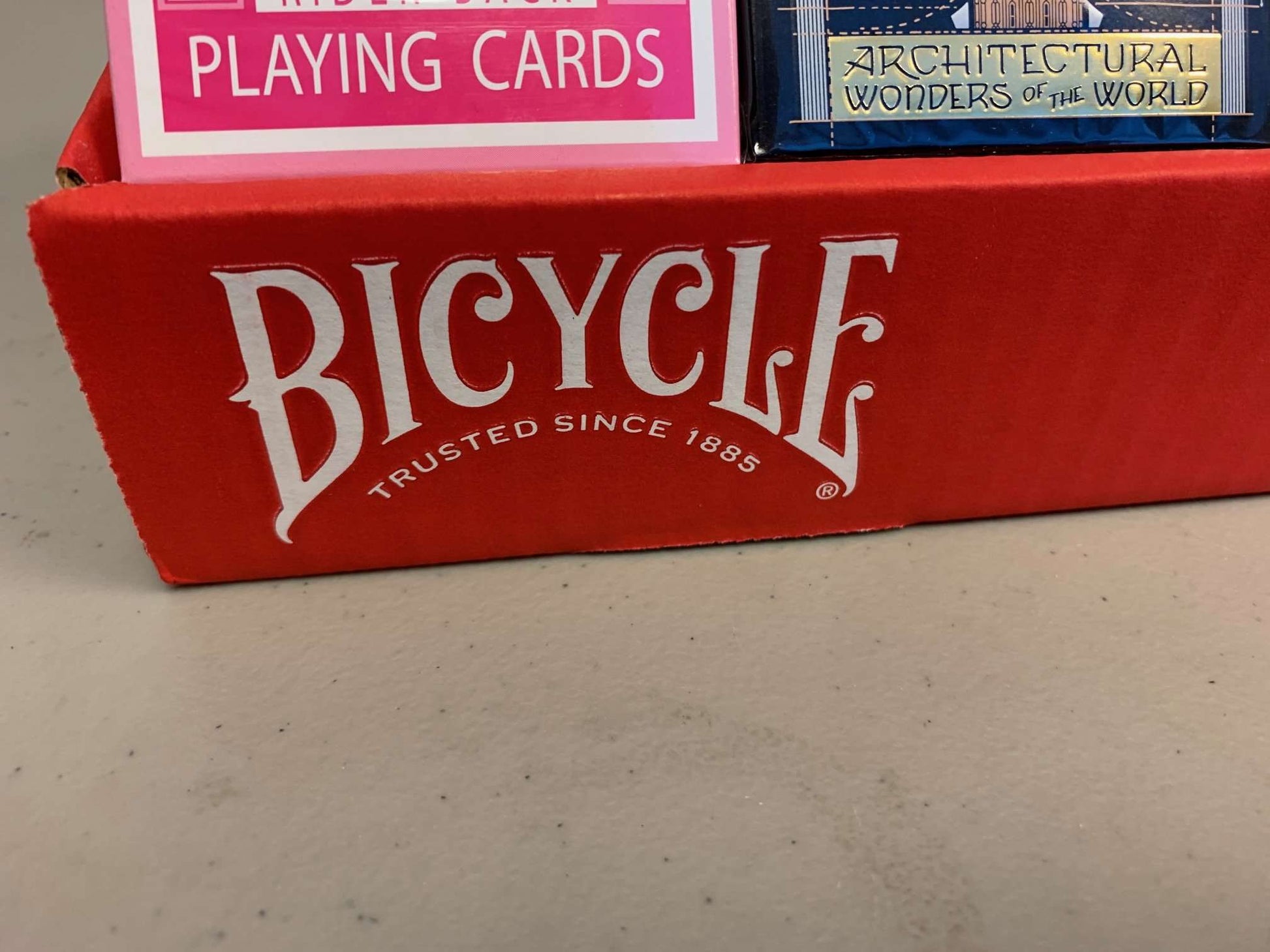 PlayingCardDecks.com-24 Mystery Bicycle Decks With Display