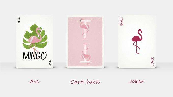 PlayingCardDecks.com-Mingo Flamingo Playing Cards TCC
