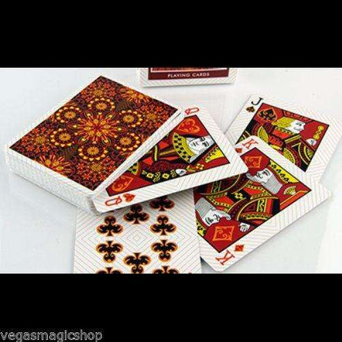 bicycle playing cards element series fire