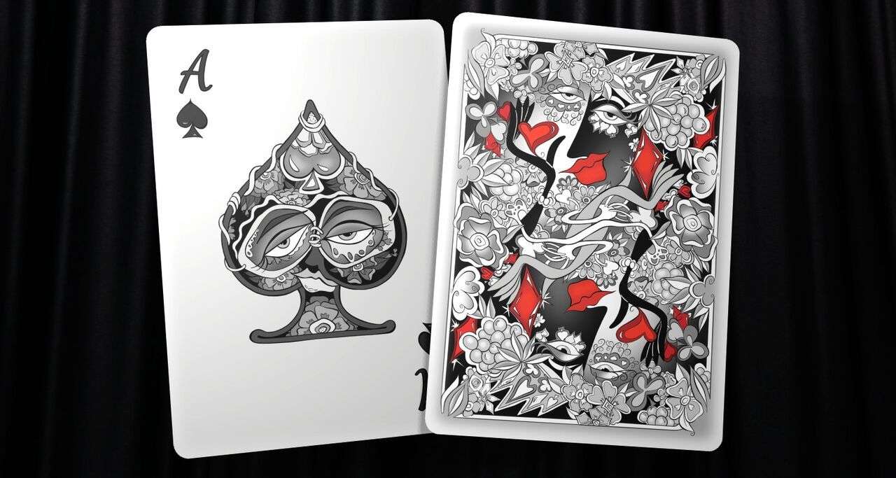 PlayingCardDecks.com-Masquerade LE Playing Cards USPCC