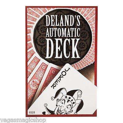 PlayingCardDecks.com-Red Deland's Automatic Playing Cards