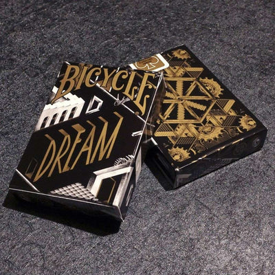 PlayingCardDecks.com-Dream Black Gold Bicycle Playing Cards Deck