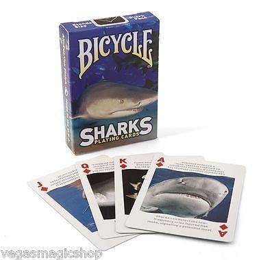 Sharks Bicycle Playing Cards