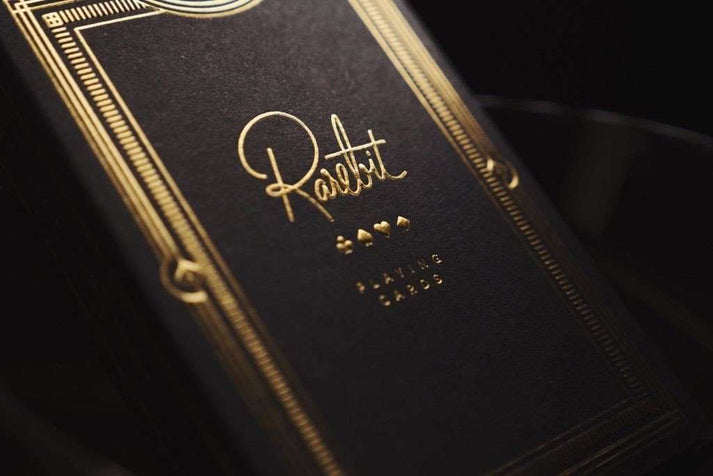 Rarebit Gold Playing Cards Deck USPCC theory11 – PlayingCardDecks.com