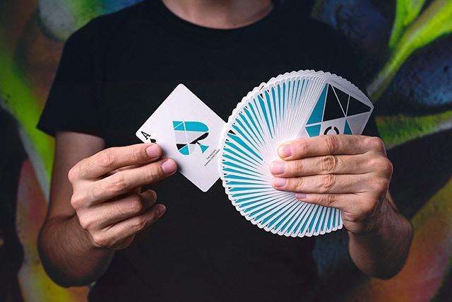 PlayingCardDecks.com-Cardistry Playing Cards USPCC - Color & Turquoise