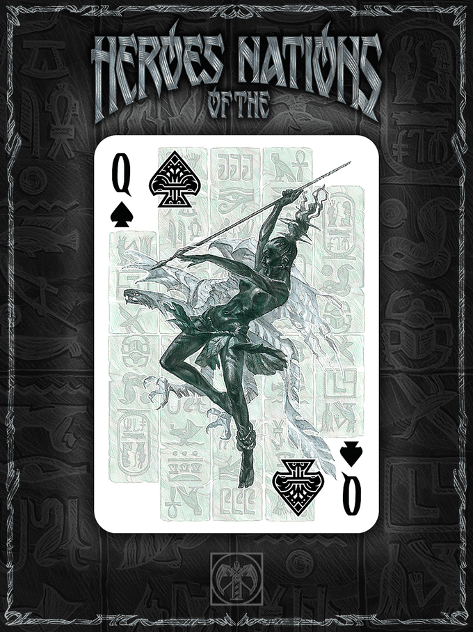 PlayingCardDecks.com-Heroes of the Nations Playing Cards USPCC
