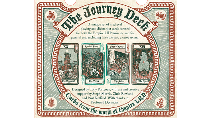 PlayingCardDecks.com-The Journey Deck - Tarot Cards for the Empire Universe
