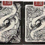 PlayingCardDecks.com-Middle Kingdom 2 Deck Set Black White Bicycle Playing Cards