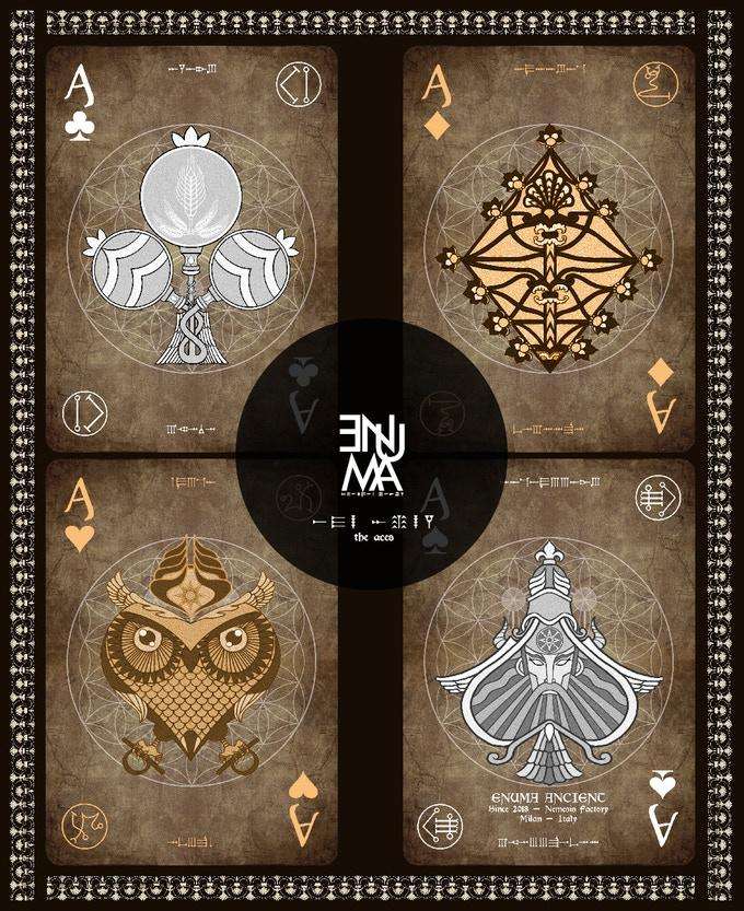 PlayingCardDecks.com-Enuma Ancient Playing Cards NPCC