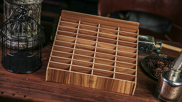 PlayingCardDecks.com-40 Deck Wooden Playing Card Display