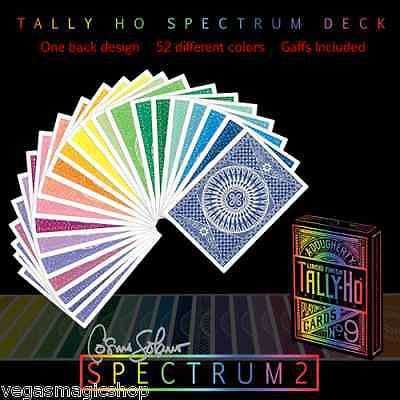 PlayingCardDecks.com-Spectrum Tally-Ho Playing Cards