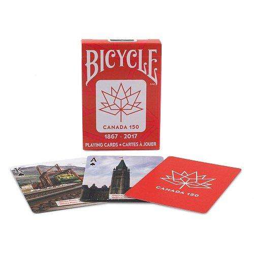 PlayingCardDecks.com-Canada 150 Bicycle Playing Cards