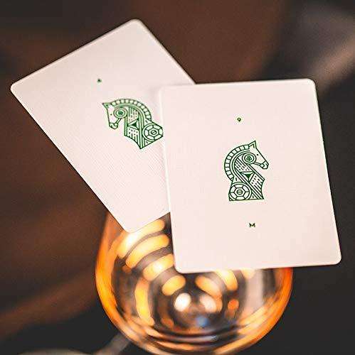 PlayingCardDecks.com-Knights Green Playing Cards Cartamundi