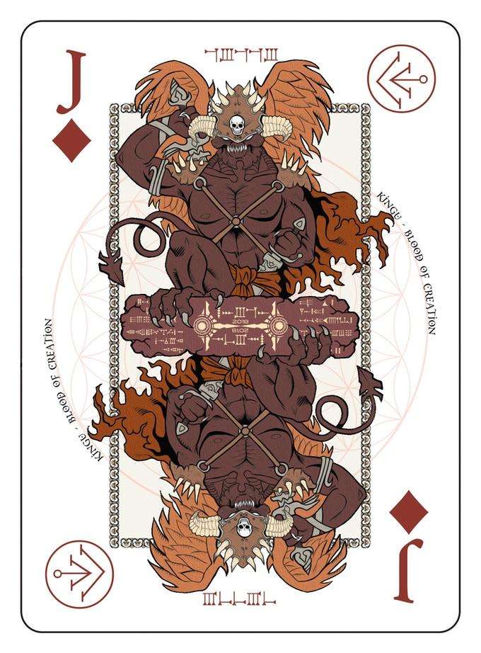 PlayingCardDecks.com-Enuma Elish Playing Cards NPCC