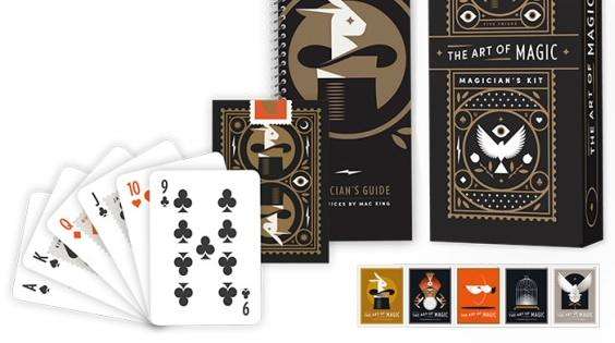 PlayingCardDecks.com-The Art of Magic Kit by USPS & USPCC