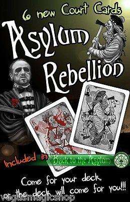 PlayingCardDecks.com-Back to the Asylum Playing Cards Deck