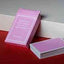 PlayingCardDecks.com-Magic Notebook Pink Playing Cards Deck USPCC