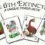 PlayingCardDecks.com-The 6th Extinction Playing Cards TMCards