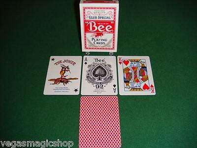 PlayingCardDecks.com-'Bee' Standard Red Playing Cards