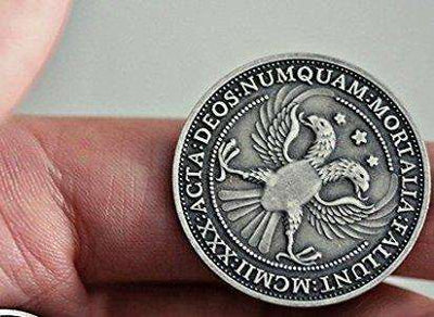 PlayingCardDecks.com-1902 Antique Replica Coin v2