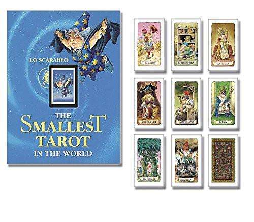 PlayingCardDecks.com-Smallest Tarot Deck in the World - 22 Major Arcana Cards & Instructions