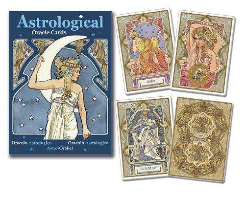 PlayingCardDecks.com-Astrological Oracle Deck - 22 Cards & 192 Page Guidebook