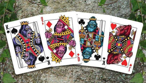Gorilla Bicycle Playing Cards | PlayingCardDecks.com