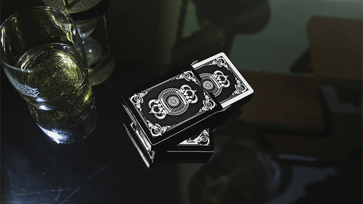 PlayingCardDecks.com-Crown Deck Black Playing Cards USPCC