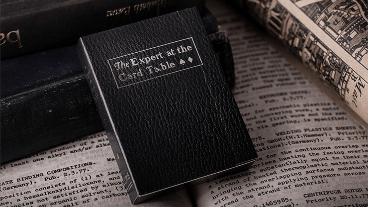 the expert at the card table first edition The Expert at the Card Table Black Luxury Edition Playing Cards