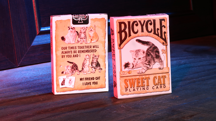 PlayingCardDecks.com-Sweet Cat Bicycle Playing Cards Deck
