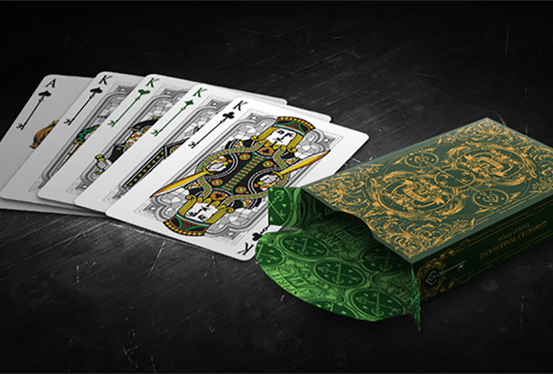 PlayingCardDecks.com-Spirit II Green Bicycle Playing Cards