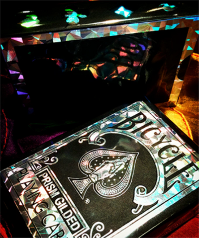 PlayingCardDecks.com-Prism Gilded Bicycle Playing Cards