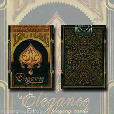 PlayingCardDecks.com-Elegance Emerald Bicycle Playing Cards Deck