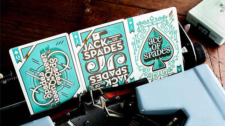 PlayingCardDecks.com-a Typographer's Deck Playing Cards USPCC
